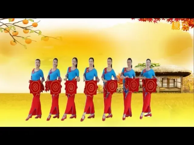 高清 刘荣广场舞《亲亲我的黄土地》原创附教学和背面演示 廣場舞教学 2018 hd china chinese square dancing tutorials 收腹 減肥 健康 健身